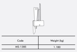 Kwikstage Scaffolding End Toe Board Brackets